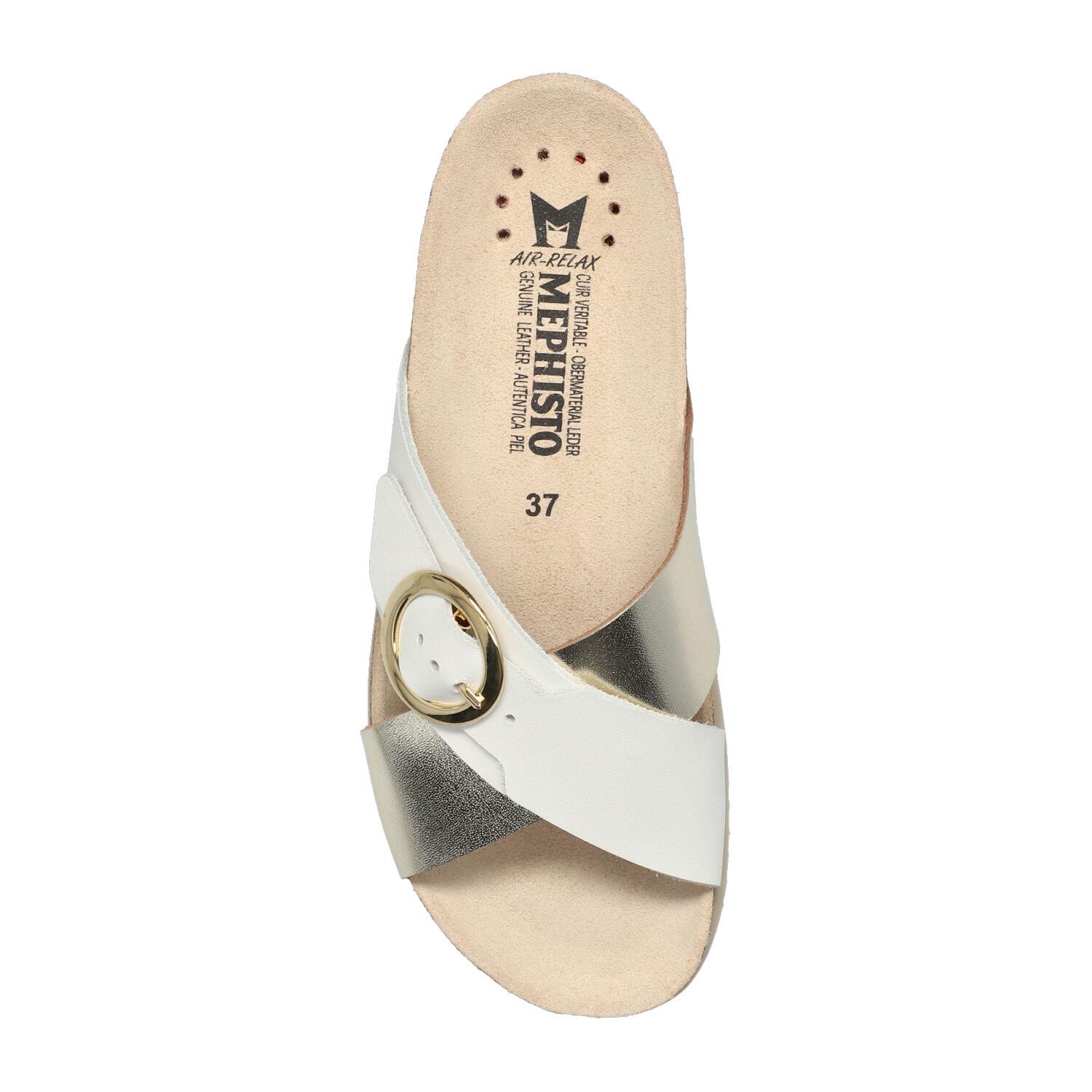 mules femme modèle Hirina Or - Mephisto